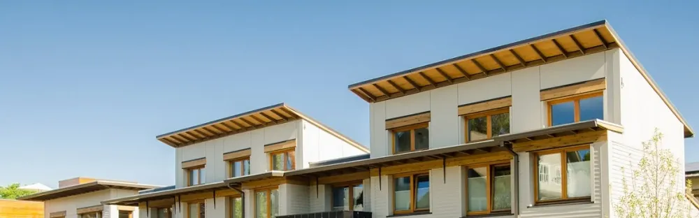 Ankeny Row Zero Energy Cohousing Banner